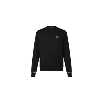 Louis Vuitton Marque Crewneck Black - Lightly Worn
