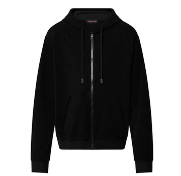 Louis Vuitton Monogram French Terry Zip-Through Hoodie - Lightly Worn