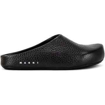 Marni Black Fussbett Sabot Loafer - Lightly Worn