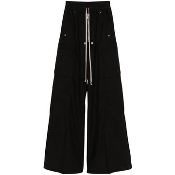 Rick Owens Cotton Cargobelas Black