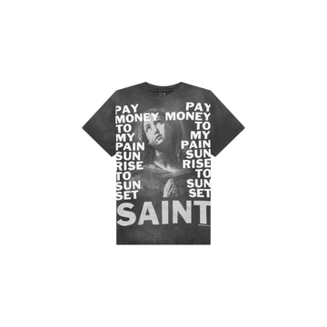 Saint Micheal x Pay Money To My Pain Tee Grey - Lightly Worn