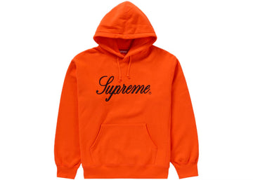 Supreme Logo Hoodie "Orange"
