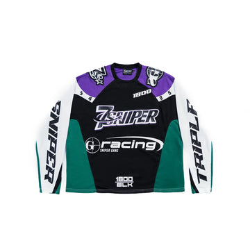 Triple Seven Racer Jersey "Purple/Green"