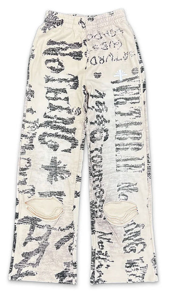 Vertabrae Grafitti Sweats Ivory
