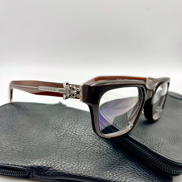 Chrome Hearts Vagillionaire II Glasses "Brown"