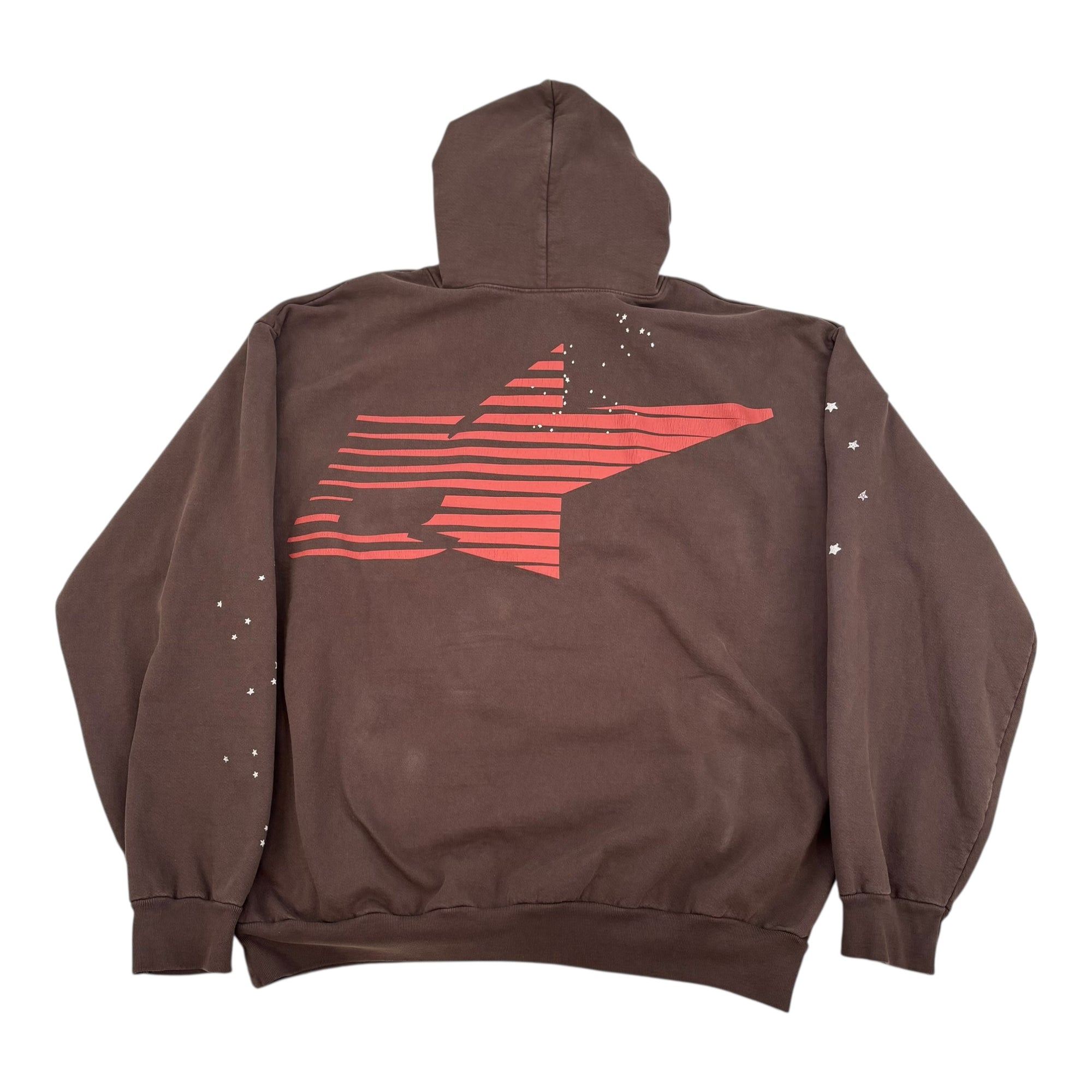 Sp5der Araignee Hoodie Brown - Lightly Worn