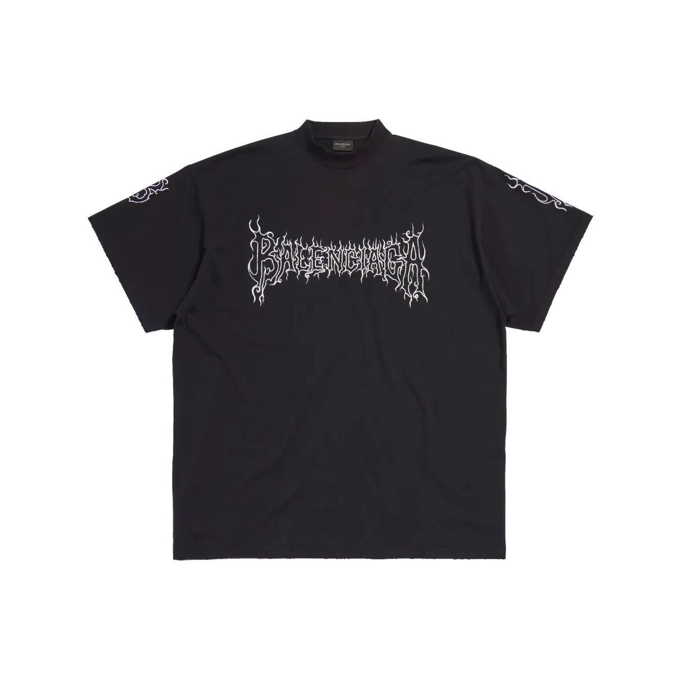Balenciaga Dark Wave Tee Black