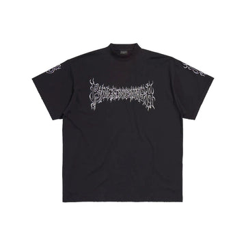 Balenciaga Dark Wave Tee Black