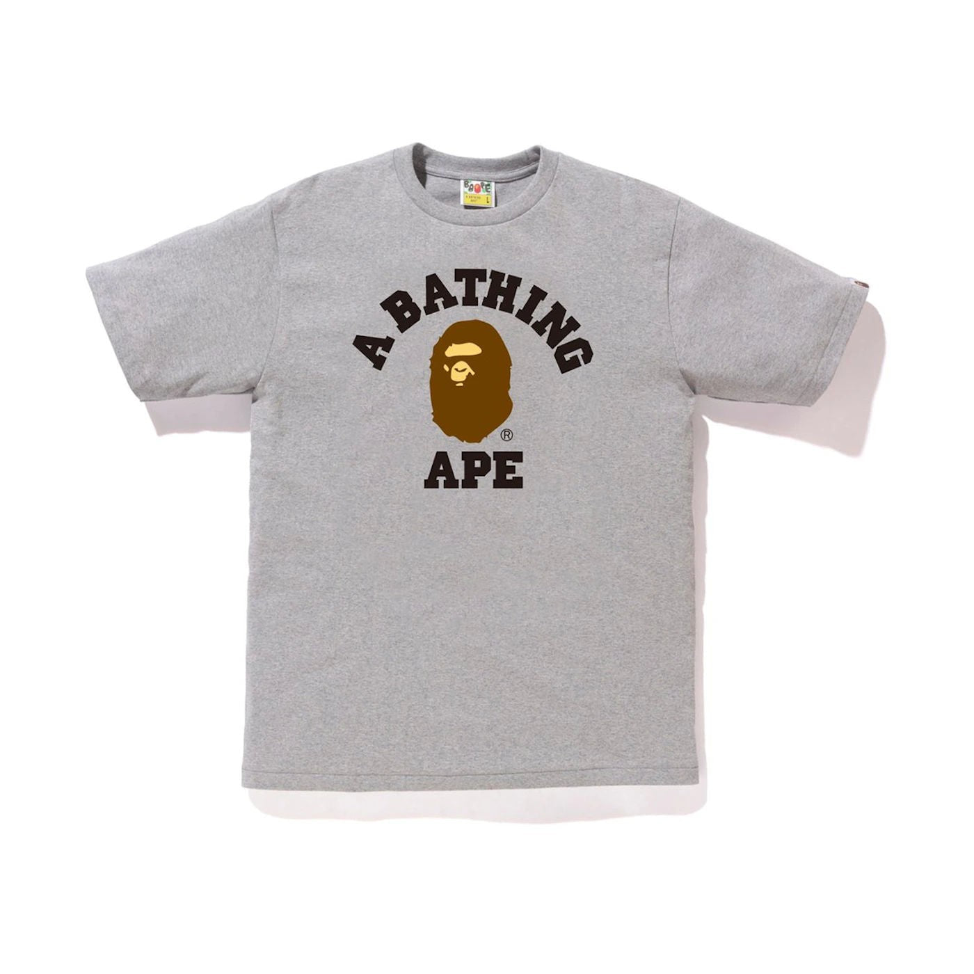 BAPE College Tee Grey