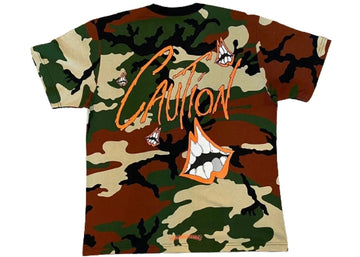 Chrome Hearts Matty Boy Caution T-shirt Camo