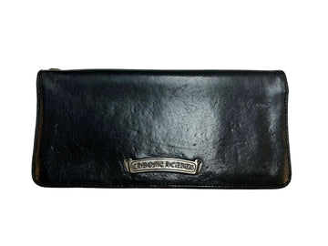 Chrome Hearts Single Fold Wallet "Black" - Lightly Worn