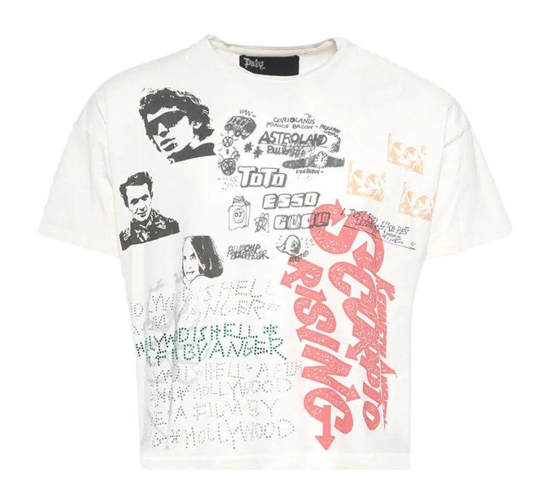 Paly Scorpio Rising Tee White - Lightly Worn