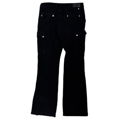 Amiri Wide Leg Cargo Black - Lightly Worn