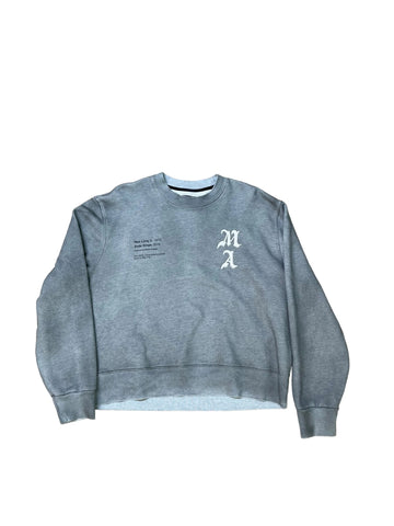 Amiri Wes Lang Crewneck "Grey"