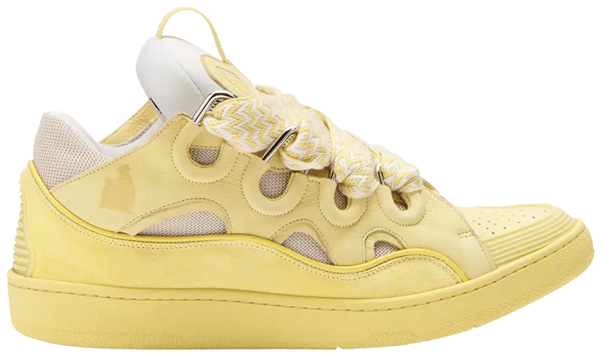 Lanvin Curb Sneaker "Yellow" - Lightly Worn