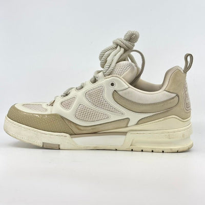 Louis Vuitton LV Skate Sneaker Beige White - Lightly Worn