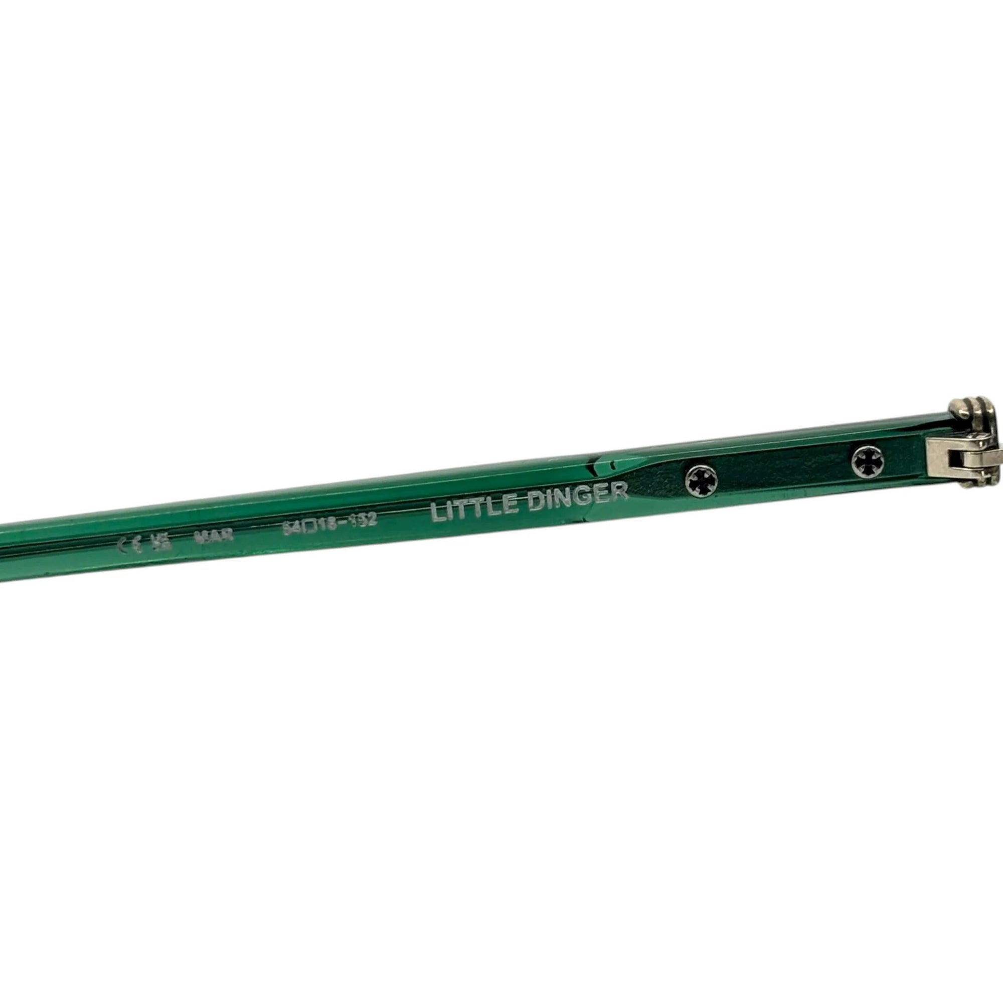 Chrome Heart Lil Dinger Glasses Green Frames - Like New