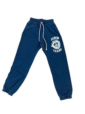 Denim Tears University Sweatpants "Navy"