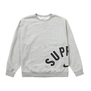 Supreme Nike Arc Crewneck Heather Grey