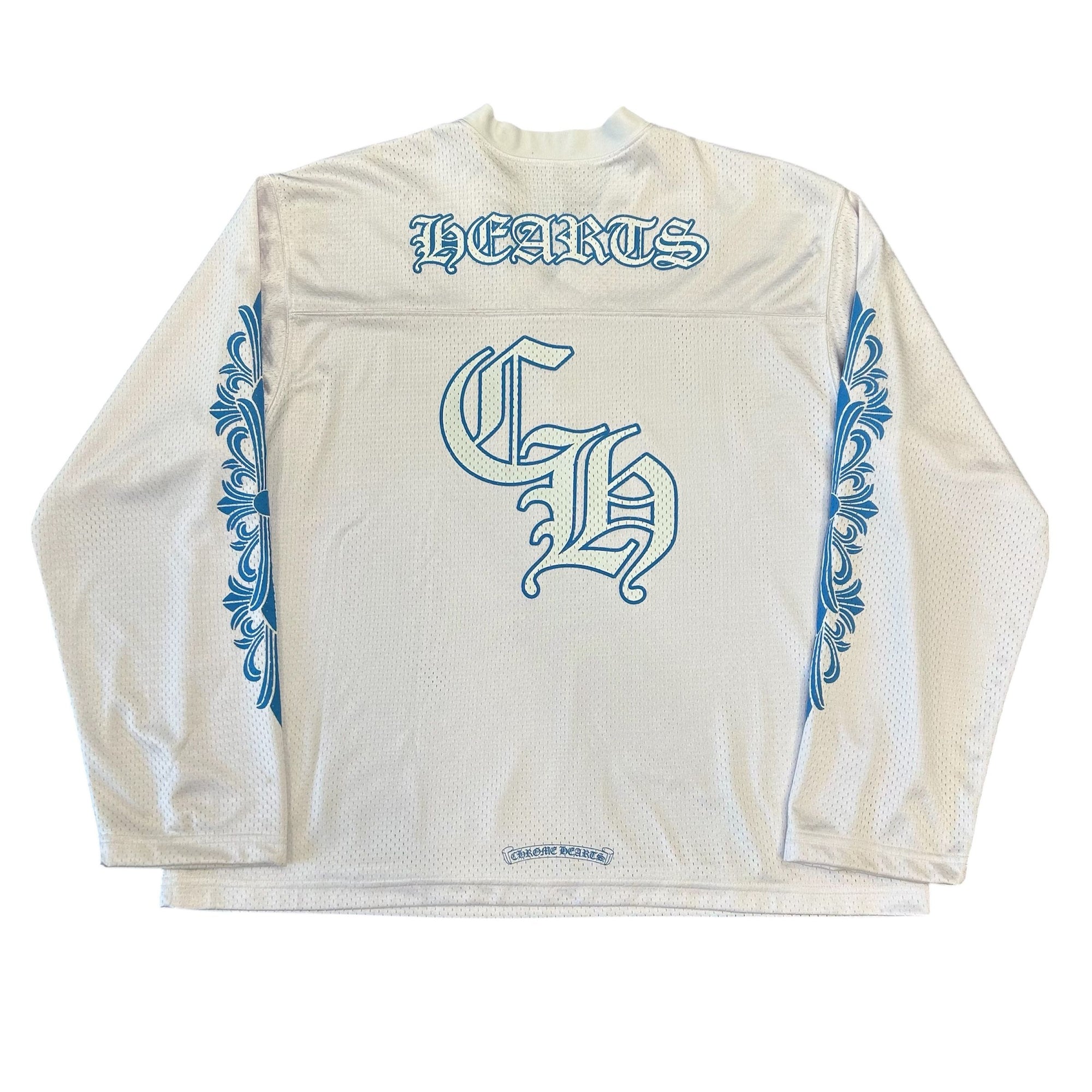 Chrome Hearts Sample Stadium Mesh Jersey White - Like New