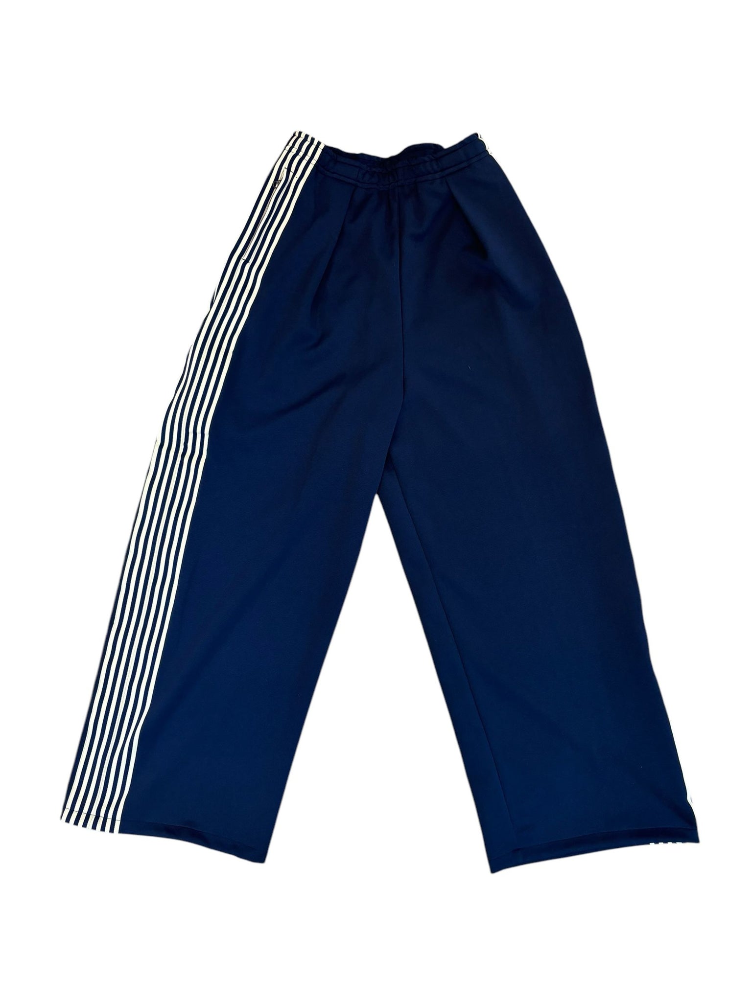 Kapital Wide Leg Track Pants "Navy"