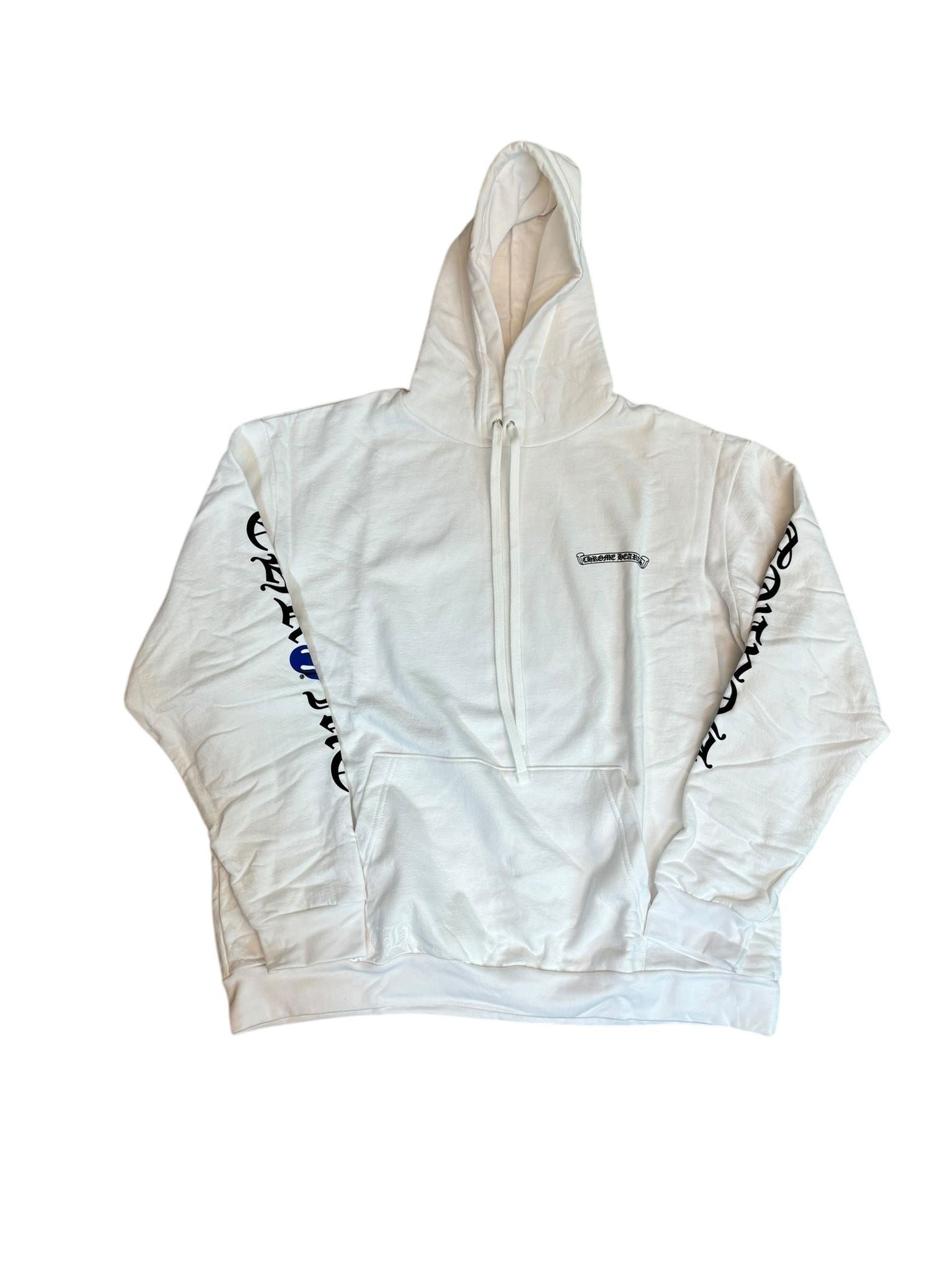 Chrome Hearts Rolling Stones Hoodie "White/Blue"