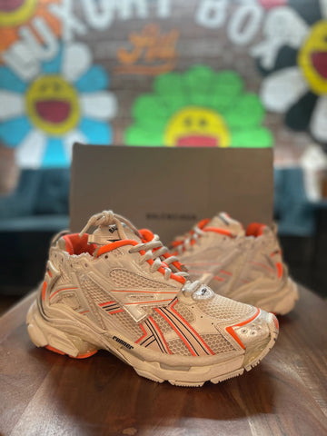 Balenciaga Track Runner "Orange/White" (Pre-Owned/With Box)