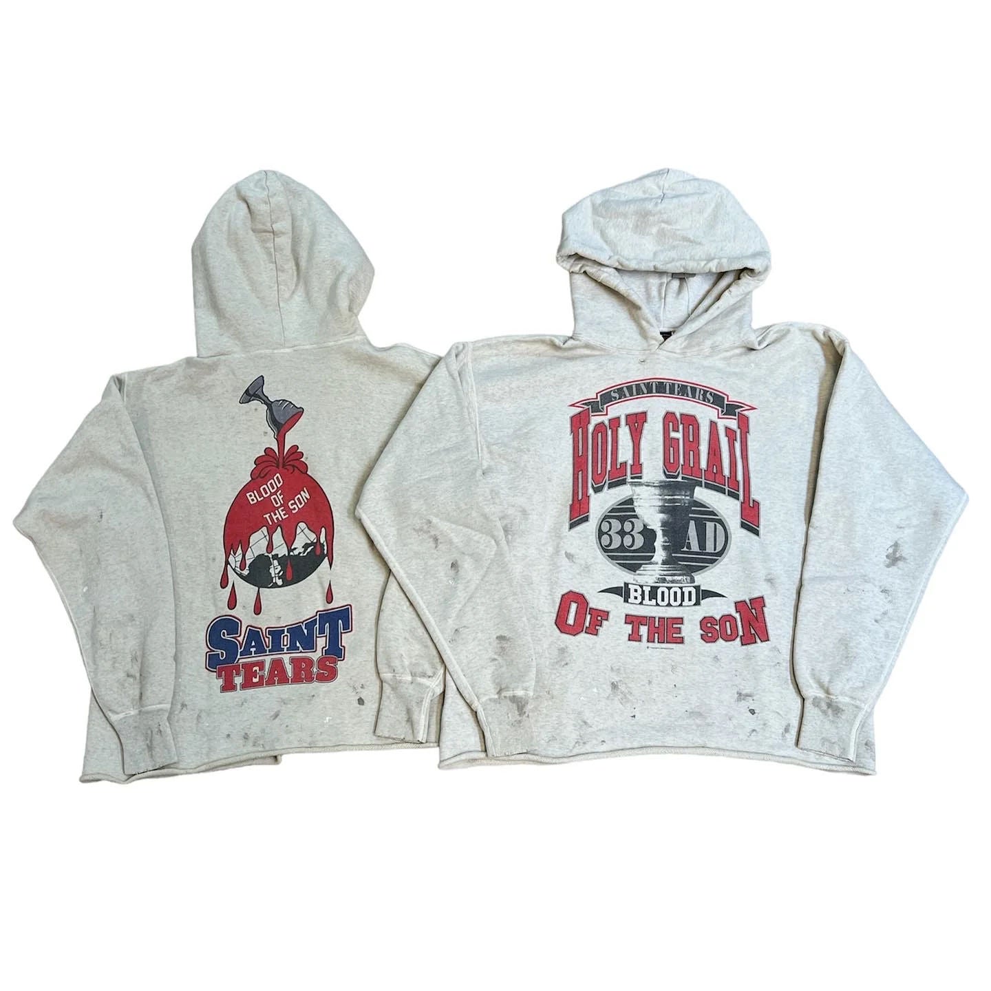 Saint Michael x Denim Tears Hoodie "Holy Grail"