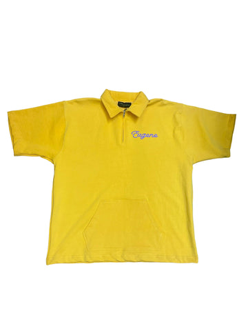 Eugene Collared Tee "Yellow"