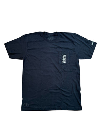 Chrome Hearts Japan Exclusive Vertical Logo Pocket Tee "Black"