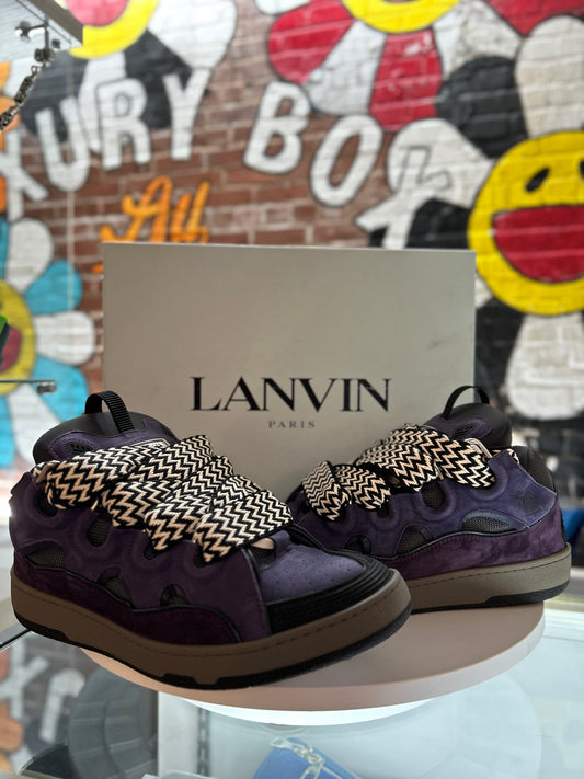 Lanvin Curb Sneaker "Purple"