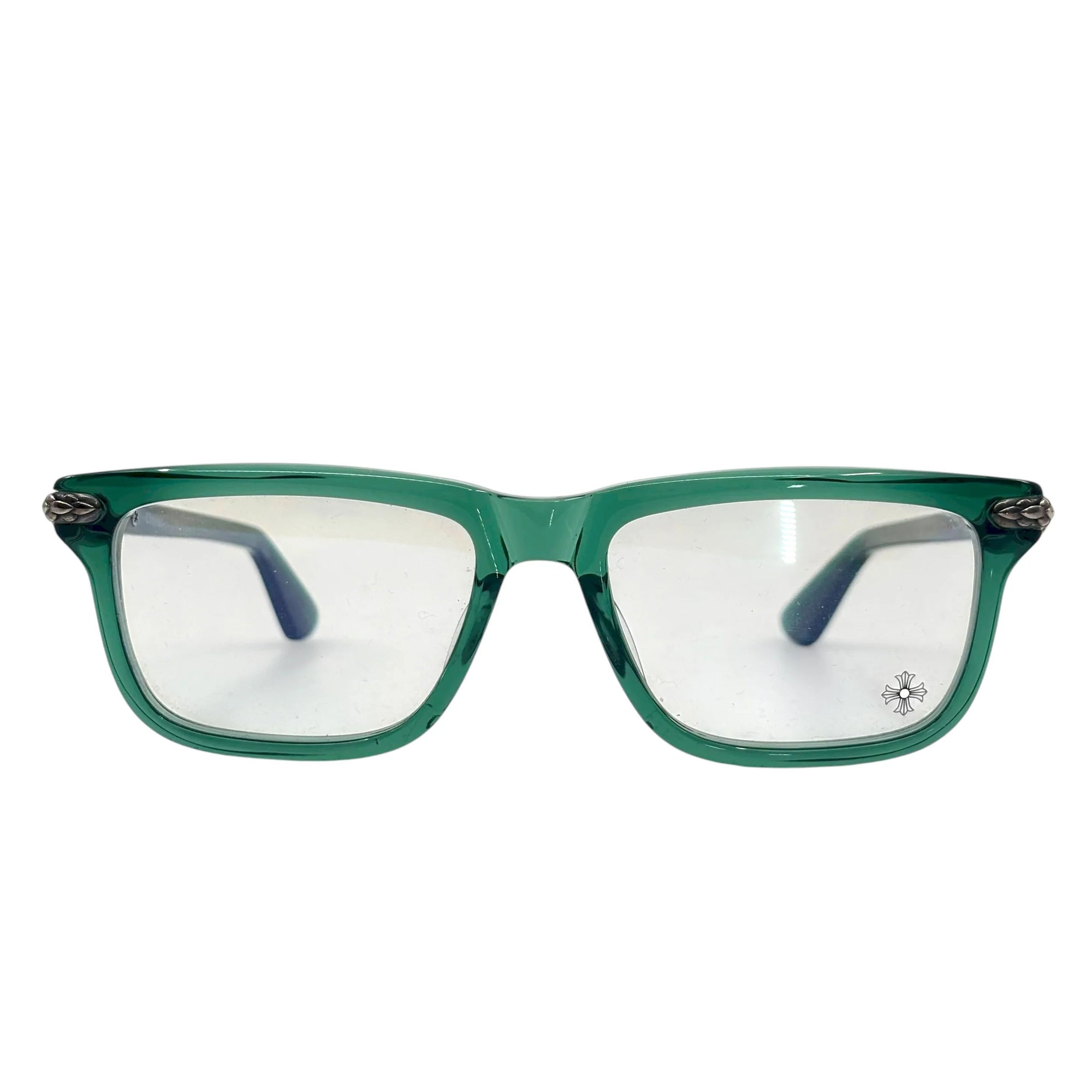 Chrome Heart Lil Dinger Glasses Green Frames - Like New