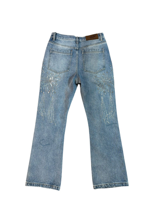 Birth of Royal Child Fireworks Wash Denim "Blue"