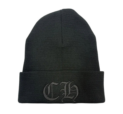 Chrome Hearts Embroidered Logo Beanie Black