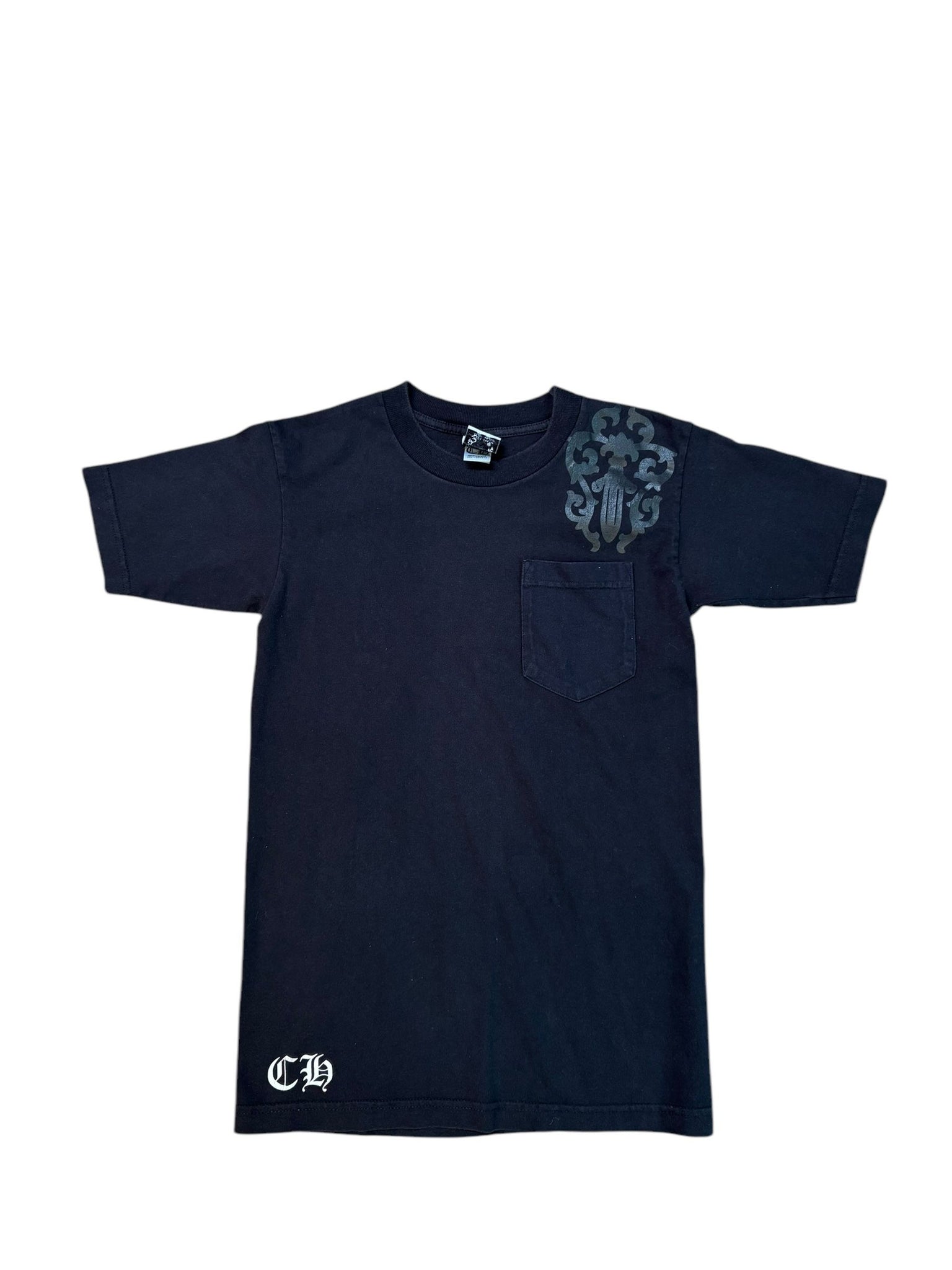 Chrome Hearts Shoulder Dagger Pocket Tee "Black" - Lightly Worn