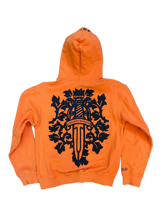 Chrome Hearts Dagger Hoodie "Orange"