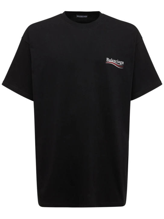 Balenciaga Campiagn Tee "Black"