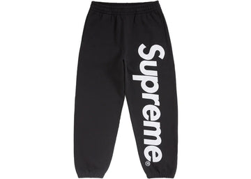 Supreme Satin Applique Sweatpant FW24 Black