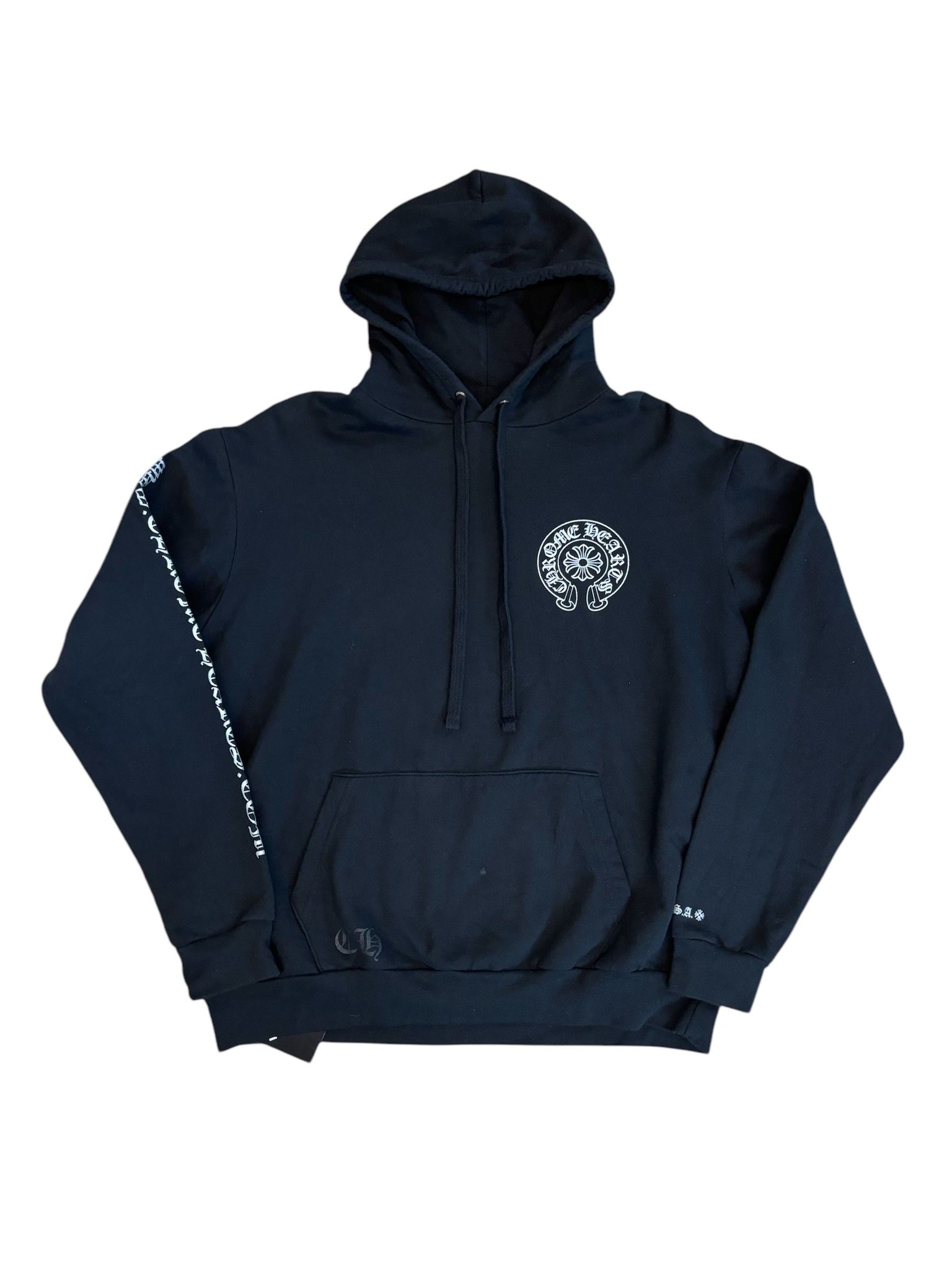 Chrome Hearts Online Exclusive Glitter Hoodie "Black/Silver"