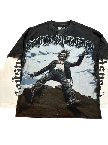 Godspeed Rock-Layered Tee "Black"