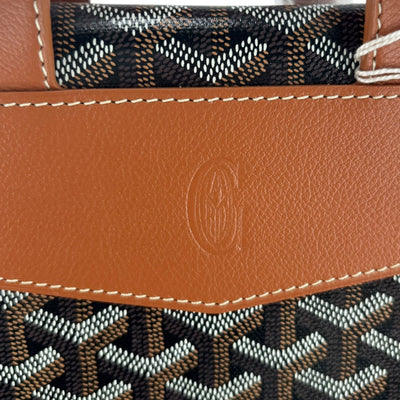 Goyard Cisalpin Backpack Black/Tan