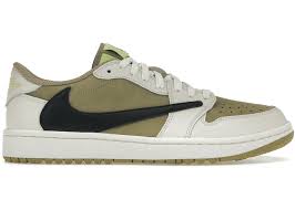 Travis Scott Air Jordan 1 Low Golf "Neutral Olive"