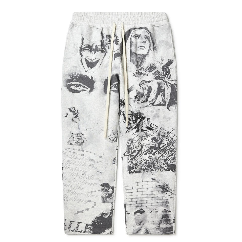 Vale Mural Sweatpants Grey