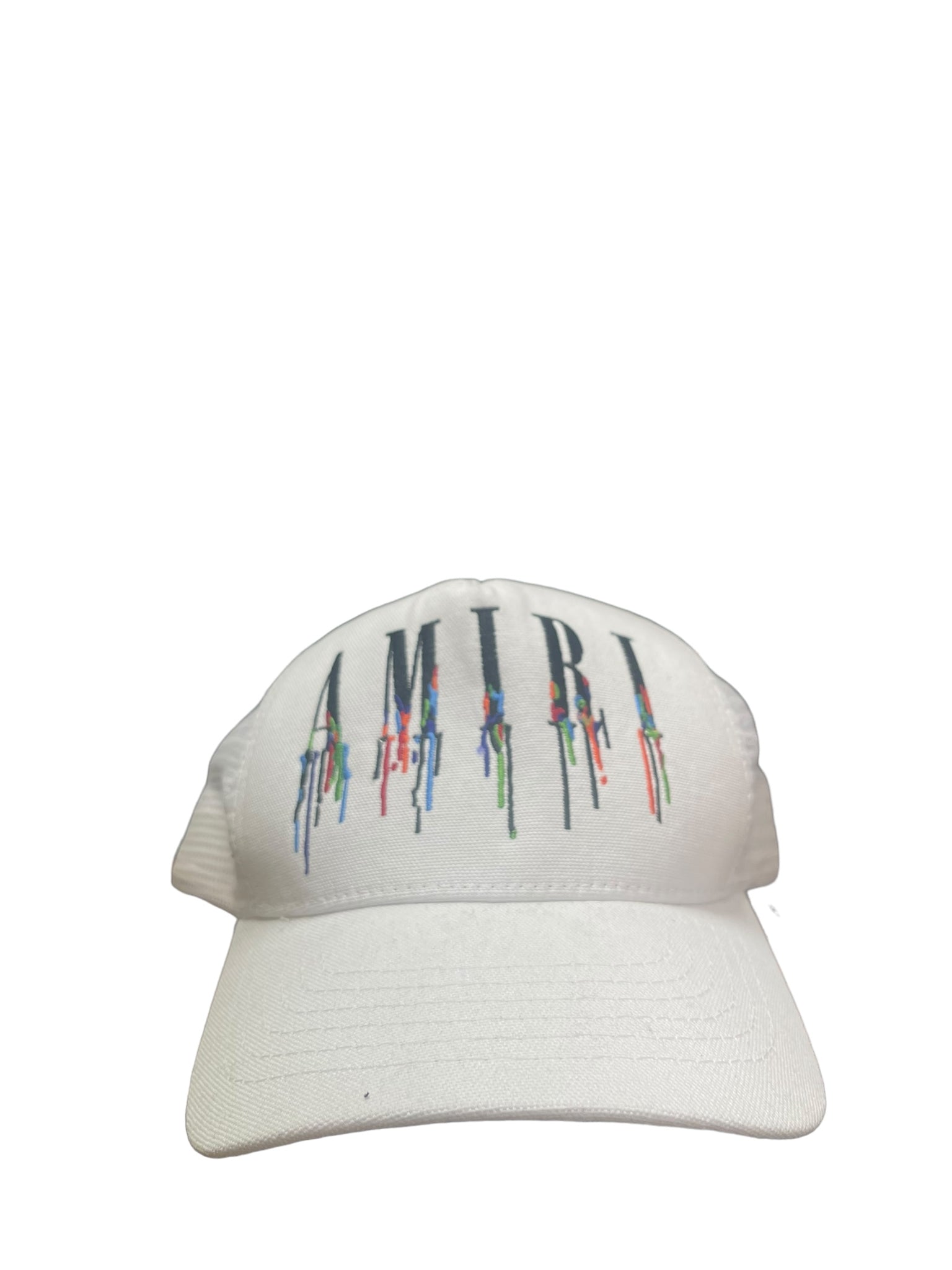 Amiri Paint Drip Hat "White"