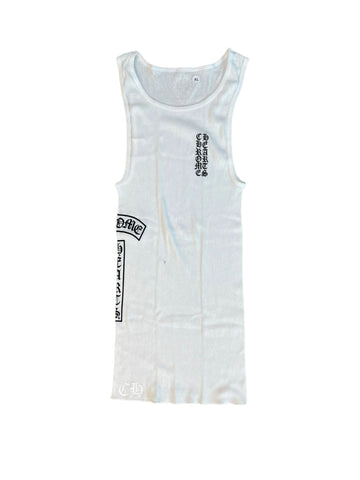 Chrome Hearts Tank "White/Black"