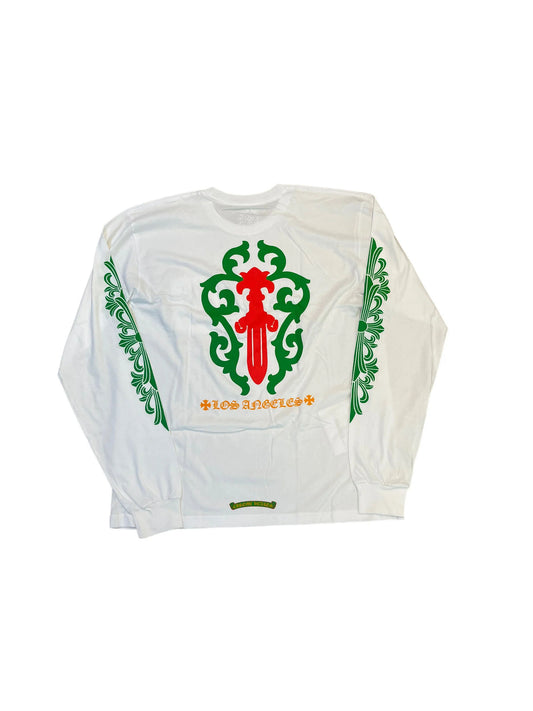 Chrome Hearts Los Angeles Dagger Longsleeve "White"