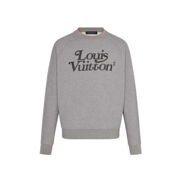 Louis Vuitton x Nigo Squared LV Sweatshirt Gris Clair