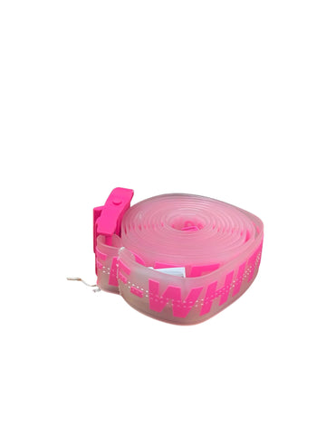 Off White Industrial Belt "Pink"