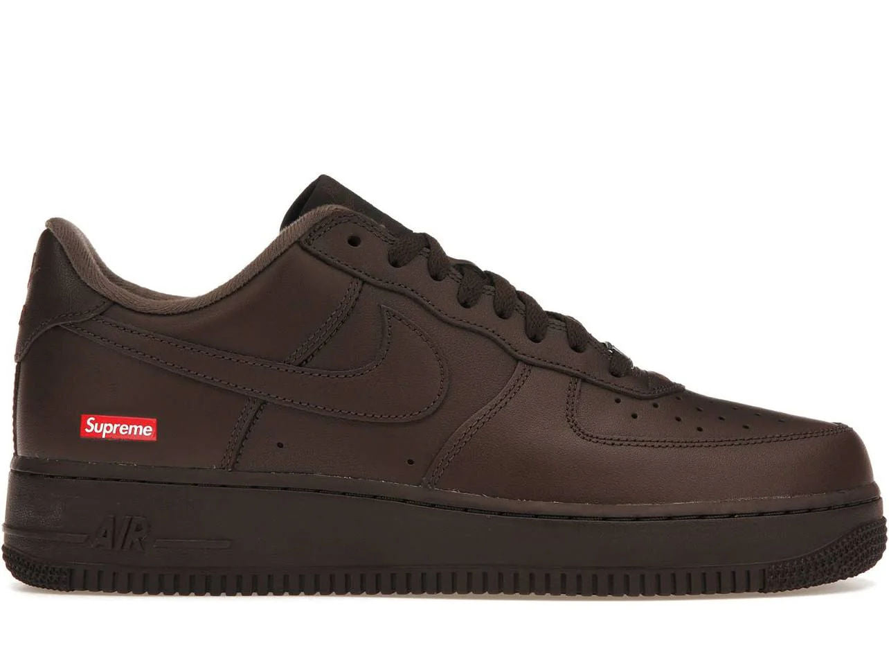 Nike Air Force 1 Low "Supreme" Baroque Brown