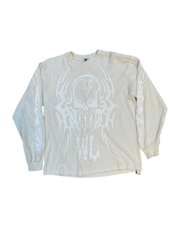 Warren Lotas HAZARD Long sleeve "Cream"